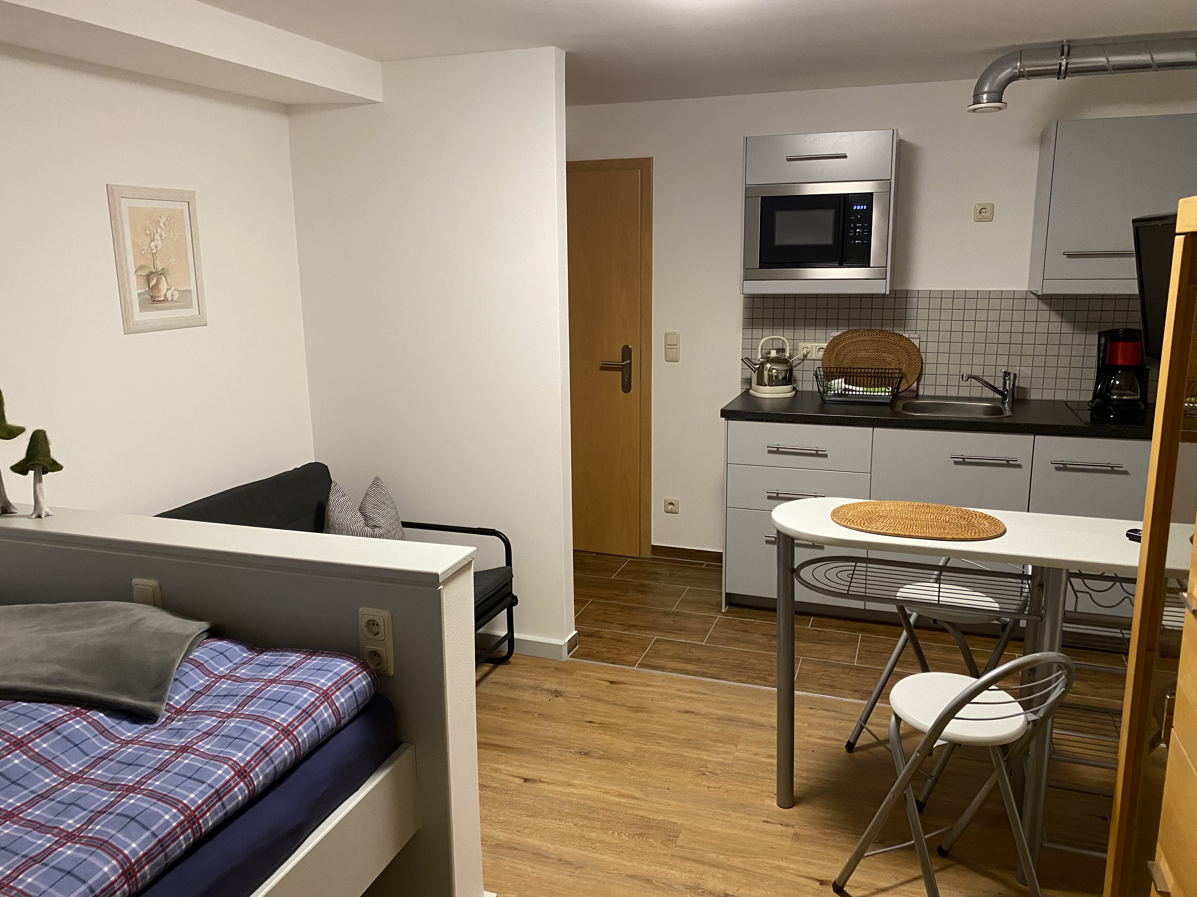 Ferienwohnung 1 – Wohn-Schlafbereich